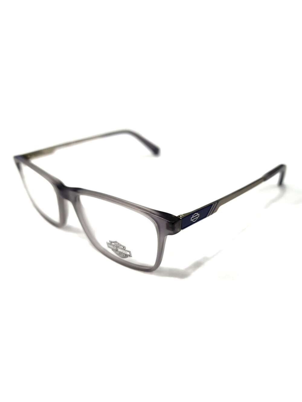 Harley Davidson HD139T Small Gray Square Eyeglasses 48-15 135